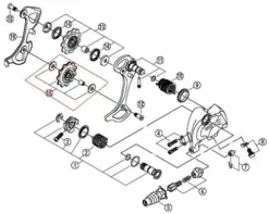Shimano Führungsrolle XT Ab´99 9-fach Y-5TP98080