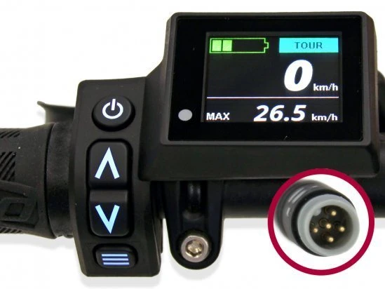 Brose Bediendisplay Ab 2020 Metz Cockpit Small Fest Montiert TFT Farbig M. Gen.2 Stecker M. Wake