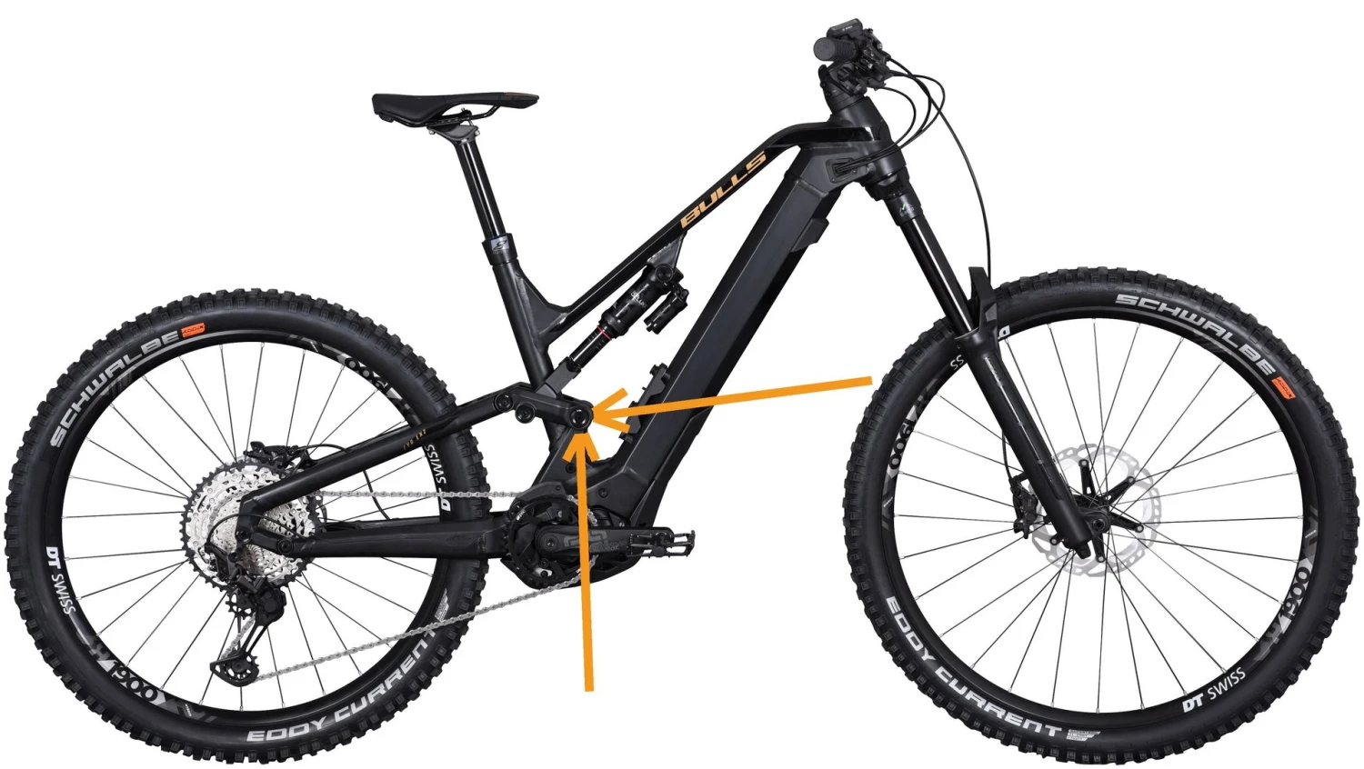 Bulls Lagersatz 02 Hauptrahmen -> Umlenkhebel (Wippe) Sonic Evo-TR/EN 2020/2021 – Bild 2