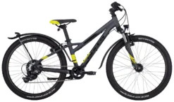 Bulls Sharptail Street-24 2022 7-Gang -Fahrräder Verkäufe Bulls Sharptail Street 24 Zoll 2022 7 Gang chrome black matt lime yellow schwarz matt gelb 633 22532