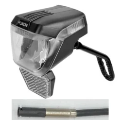 Fuxon LED F-170-EB / S-70-EB E-Bike 70 Lux Schwarz 6-12 Volt Für Hipo-Stecker
