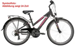 Pegasus Avanti 2021 18-Gang -Fahrräder Verkäufe Pegasus Avanti 2021 26 Zoll Damen Trapez schwarz matt weiss pink 526 74138 596 74144