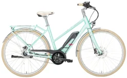 Pegasus Macaron-E 2018 10 Pegasus Macaron-E 2018 -Fahrräder Verkäufe Pegasus Macaron E 2018 8 Gang Damen Trapez mint matt 400Wh 500Wh 784 785 18645 18650 18653