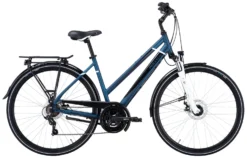 Pegasus Piazza-Disc 2022 21-Gang -Fahrräder Verkäufe Pegasus Piazza Disc 2022 21 Gang Kettenschaltung Scheibenbremsen Damen Trapez dark petrol matt white blau weiss 636 83345 83350