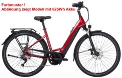 Pegasus Premio-Evo-10 Lite-750 2022 -Fahrräder Verkäufe Pegasus Premio Evo 10 Lite 750 2022 Damen Wave Unisex Tiefeinstieg hyper red black matt chrom rot schwarz 647 38645 38650 38655