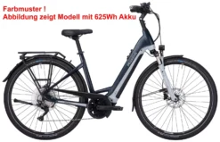 Pegasus Premio-Evo-10 Lite-750 2022 -Fahrräder Verkäufe Pegasus Premio Evo 10 Lite 750 2022 Damen Wave Unisex Tiefeinstieg saphire black matt cool grey schwarz grau 647 38845 38850 38855