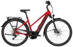 Pegasus Premio-Evo-10 Lite 2022 -Fahrräder Verkäufe Pegasus Premio Evo 10 Lite 2022 Damen Trapez hyper red black matt chrom rot schwarz 644 645 646 32245 32250 32255