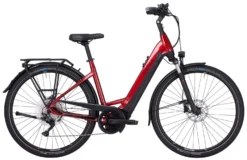 Pegasus Premio-Evo-10 Lite 2022 -Fahrräder Verkäufe Pegasus Premio Evo 10 Lite 2022 Damen Wave Unisex Tiefeinstieg hyper red black matt chrom rot schwarz 644 645 646 32645 32650 32655