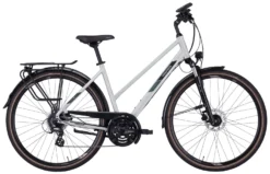 Pegasus Solero-Disc 2022 24-Gang -Fahrräder Verkäufe Pegasus Solero SL Disc 2022 24 Gang Damen Trapez light grey hellgrau 636 27945 27950 27955 27960