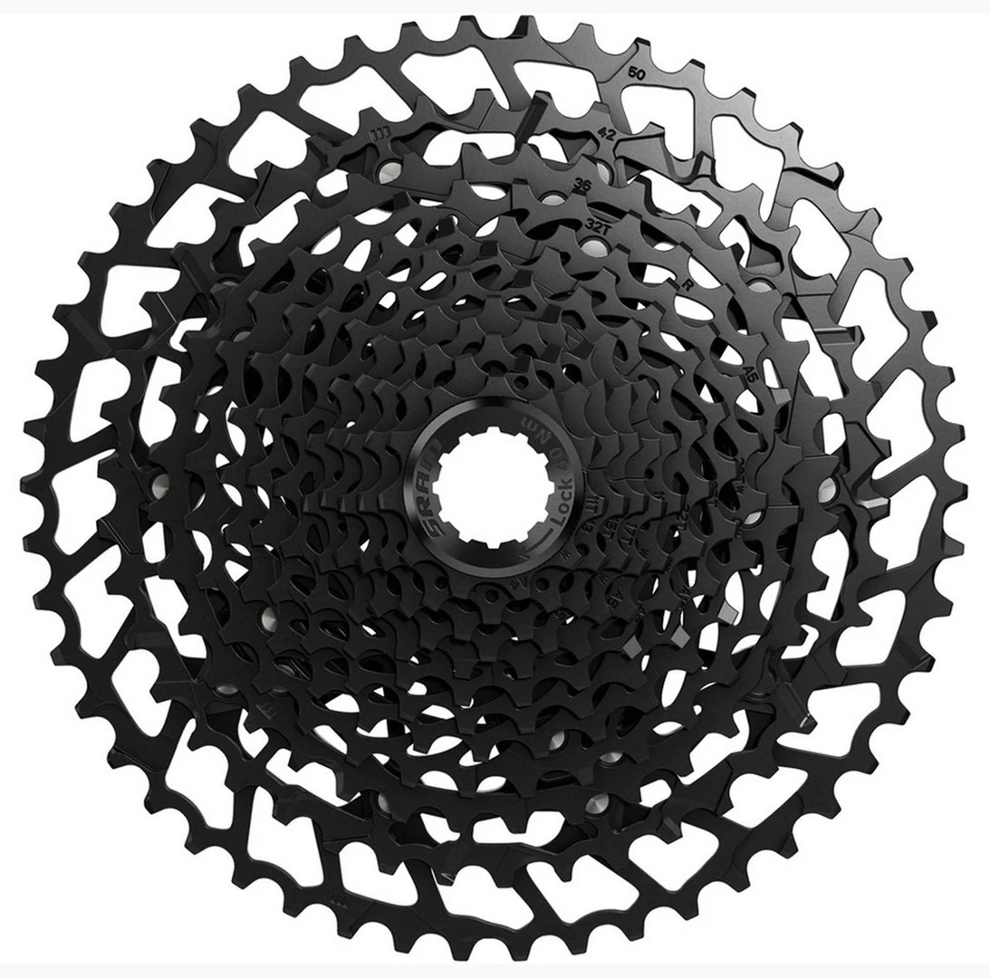 SRAM PG-1230 12-fach Schwarz 11-50 Zähne 1 SRAM PG-1230 12-fach Schwarz 11-50 Zähne
