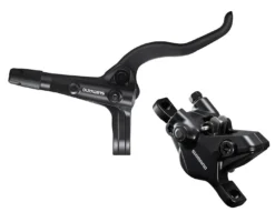 Shimano Alivio BR-MT410 HR Incl. Normalem Bremshebel BL-MT401 2-Finger Schwarz