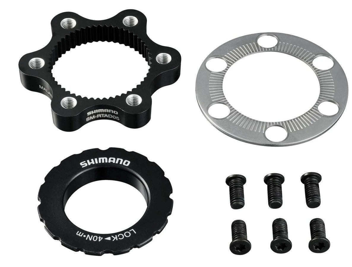Shimano Center-Lock-Adapter Für 6-Loch Scheiben Auf Center-Lock-Naben SM-RTAD05 1 Shimano Center-Lock-Adapter Für 6-Loch Scheiben Auf Center-Lock-Naben SM-RTAD05