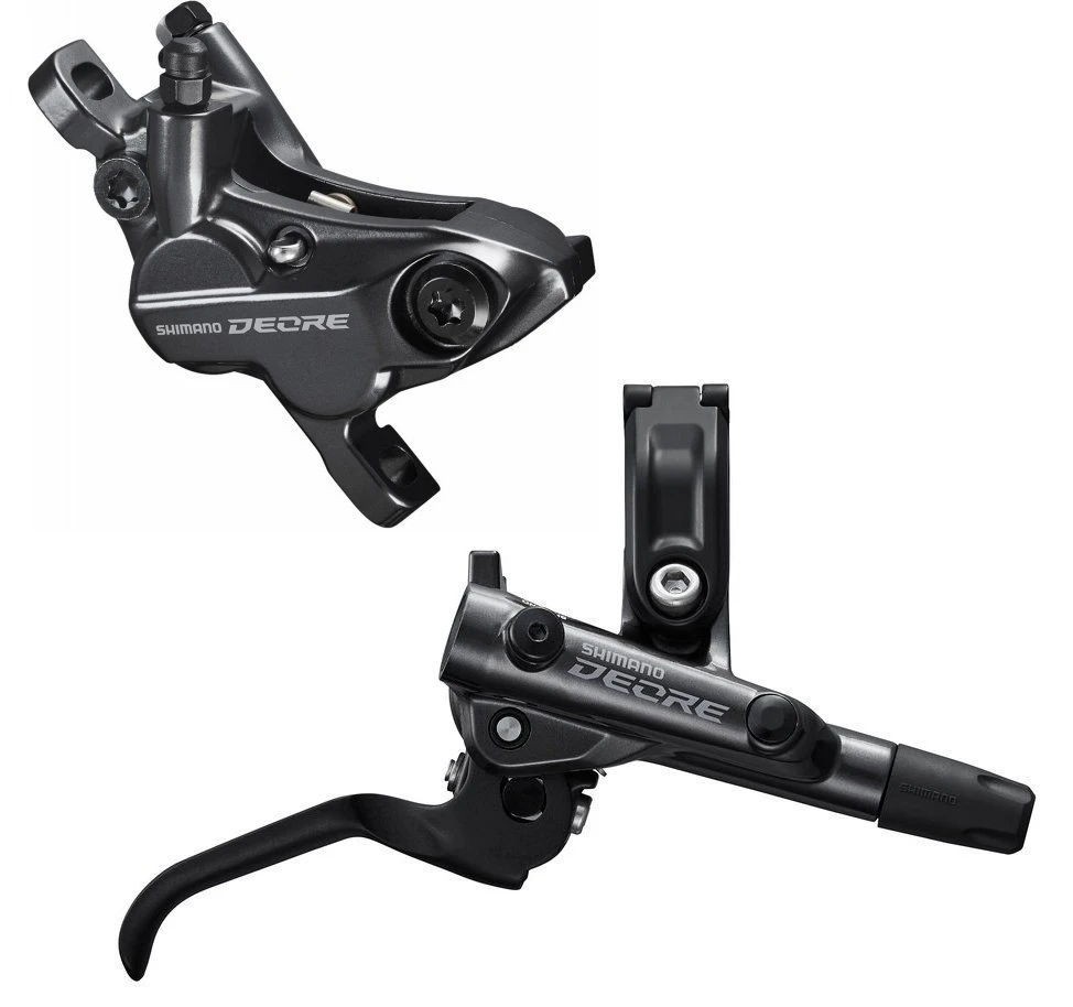 Shimano Deore BR-M6120 Ab 2021 4-Kolben HR Incl. Normalem Bremshebel