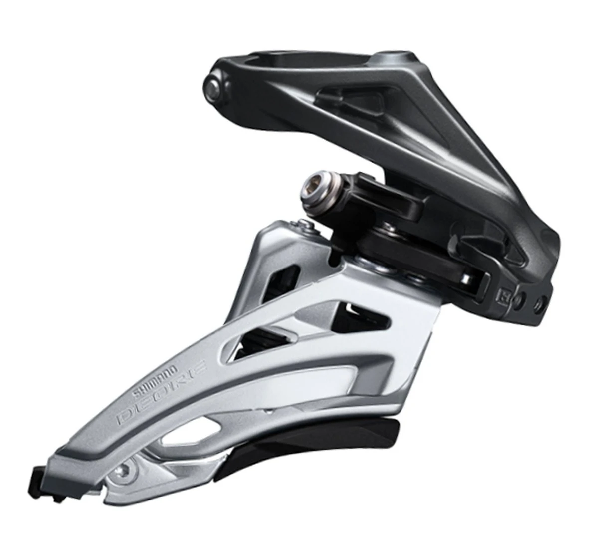 Shimano Deore FD-M6020-H Ab 2018 10x2-fach Sideswing High-Clamp Frontpull 66-69° Schwarz 1 Shimano Deore FD-M6020-H Ab 2018 10x2-fach Sideswing High-Clamp Frontpull 66-69° Schwarz