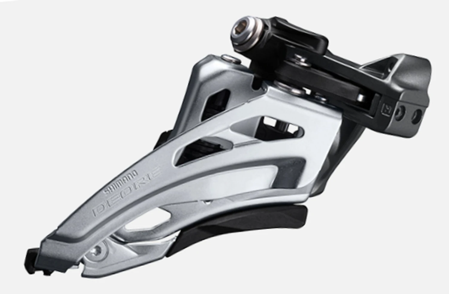 Shimano Deore FD-M6020-L Ab 2018 10x2-fach Sideswing Low-Clamp Frontpull 66-69° Schwarz 1 Shimano Deore FD-M6020-L Ab 2018 10x2-fach Sideswing Low-Clamp Frontpull 66-69° Schwarz