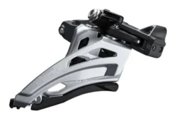 Shimano Deore FD-M6020-M Ab 2018 10x2-fach Sideswing Middle-Clamp Frontpull 66-69° Schwarz