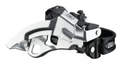 Shimano Deore FD-M6025-L Ab 2018 10x2-fach Topswing Low-Clamp Frontpull 66-69° Schwarz