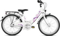 Puky Skyride 20 Alu 3-Gang Wave Weiss-pink 30cm