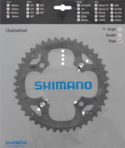 Shimano Deore Ab 2010 44 Zähne S-Type Für Schutzring Grau Y-1LD98110