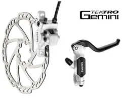 Tektro Gemini Ab 2015 Hydraulisch HR Postmount / IS Weiss