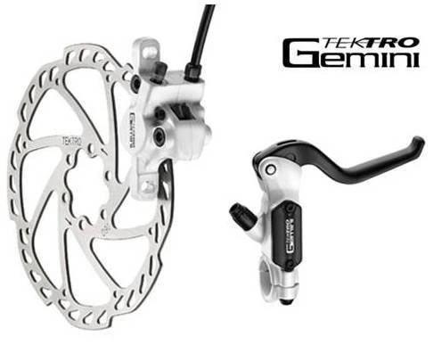 Tektro Gemini Ab 2015 Hydraulisch HR Postmount / IS Weiss 1 Tektro Gemini Ab 2015 Hydraulisch HR Postmount / IS Weiss